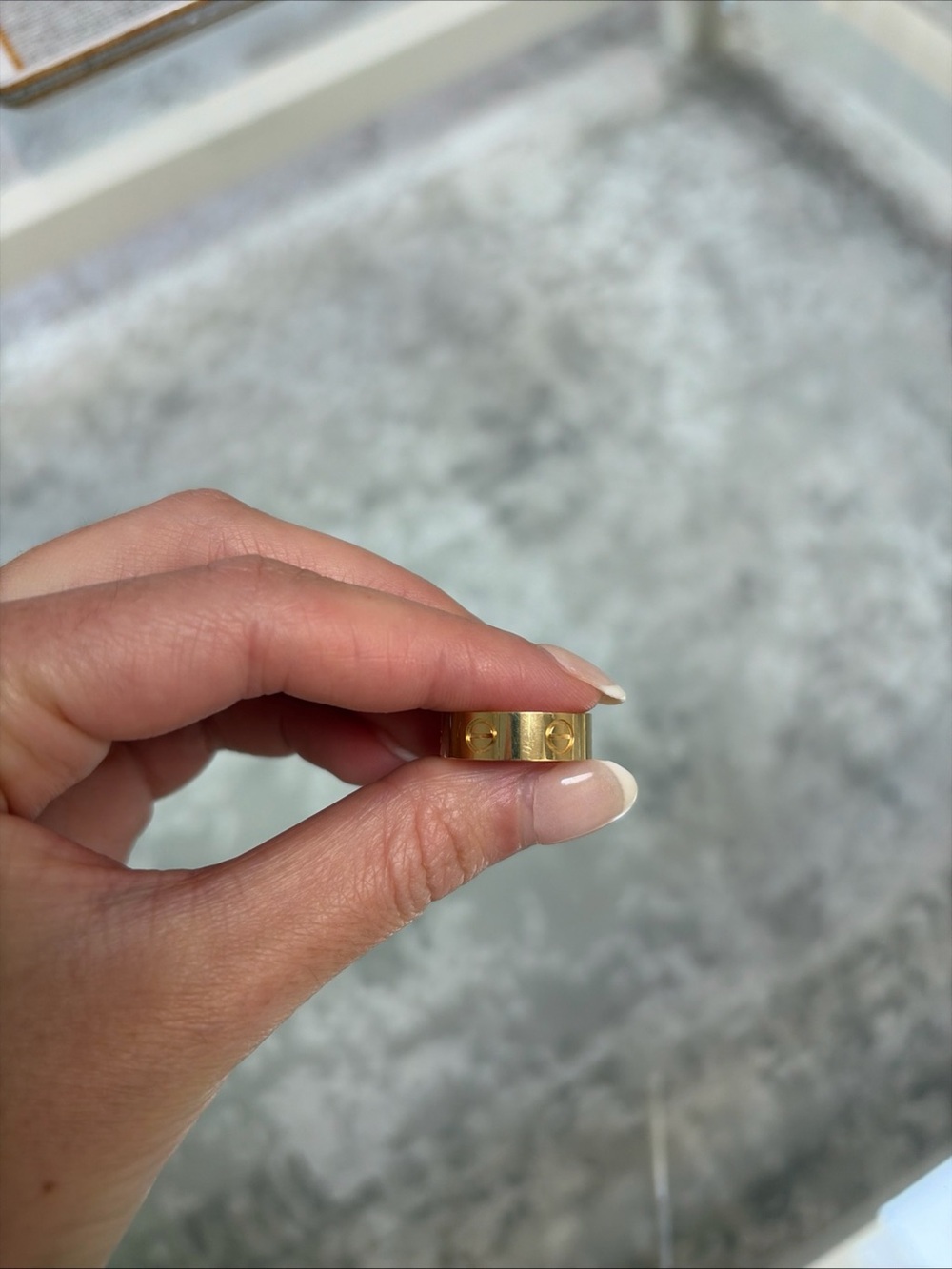Cartier LOVE Classic Ring 18K Yellow Gold Size 50 / US 5.25 Full Set - Picture 4 of 11
